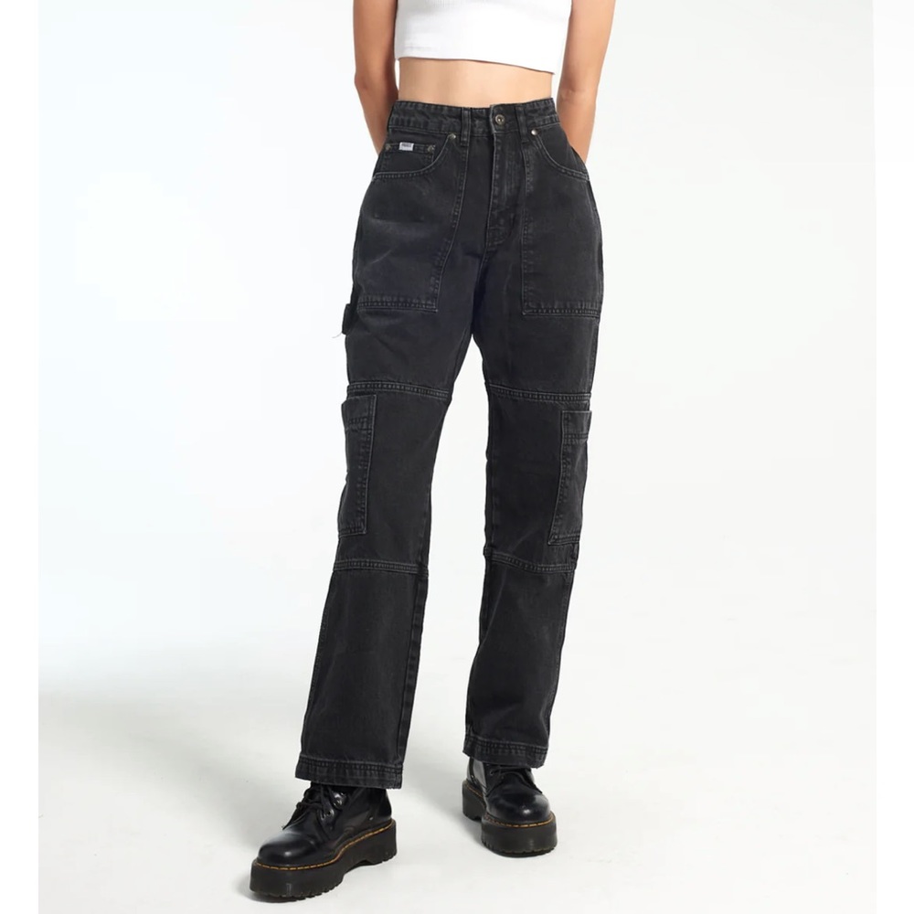 RAGGED PRIEST Combat Jean Charcoal